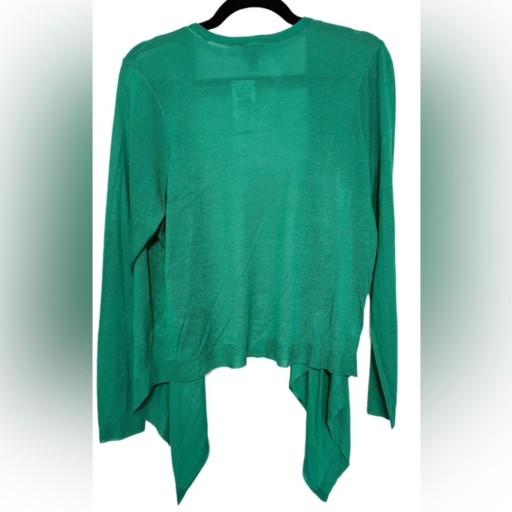 NWT Torrid Tissue Weight Cardigan, Size 0 (L/12), Bosphorus - Picture 7 of 8